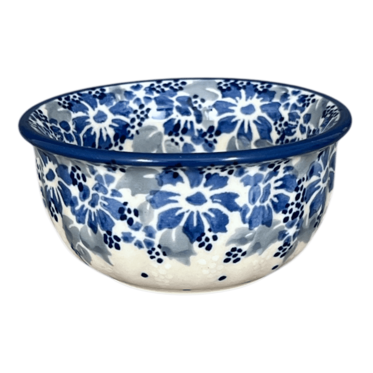 Bowl, Round, 3.5" in "Winter Hibiscus" by Manufaktura | M081U-JZ42