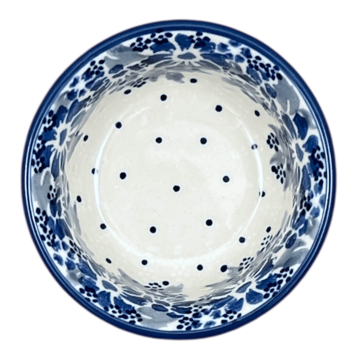 Bowl, Round, 3.5" in "Winter Hibiscus" by Manufaktura | M081U-JZ42
