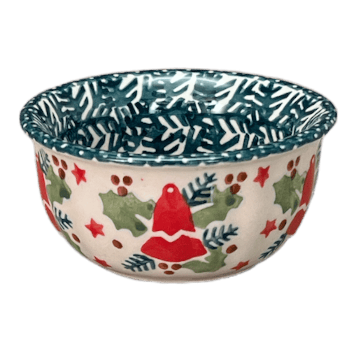 Bowl, Round, 3.5" in "Evergreen Bells" by Manufaktura | M081U-PZDG