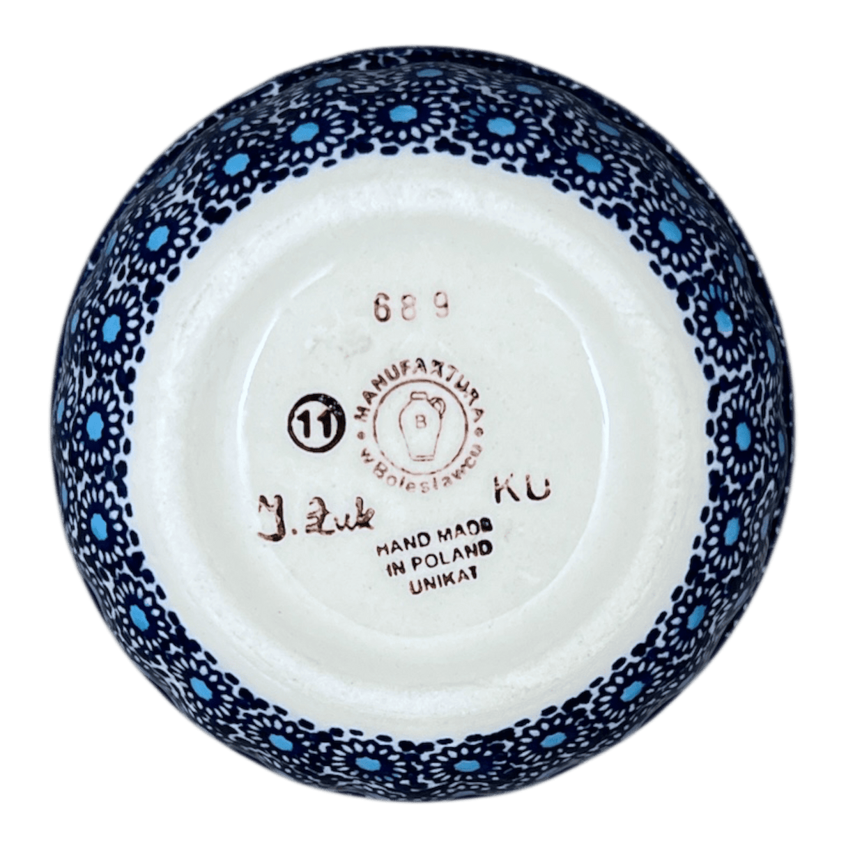 Bowl, Round, 4.5" in "Festive Flowers" by Manufaktura | M082S-IZ16