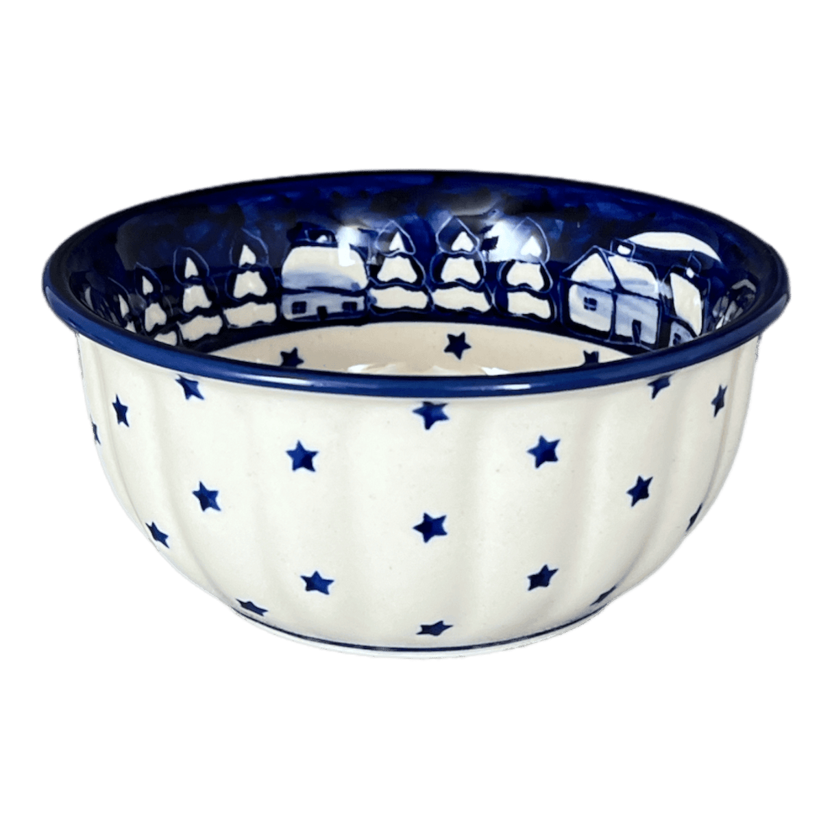 Bowl, Round, 5.5" in "Winter's Eve" by Manufaktura | M083S-IBZ