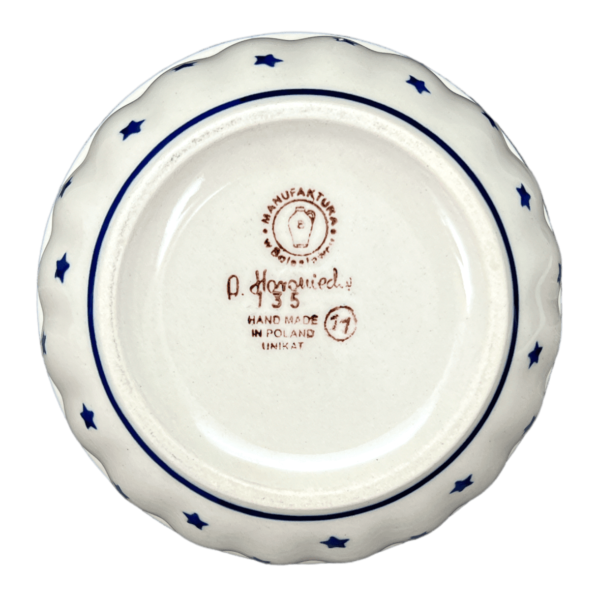 Bowl, Round, 5.5" in "Winter's Eve" by Manufaktura | M083S-IBZ