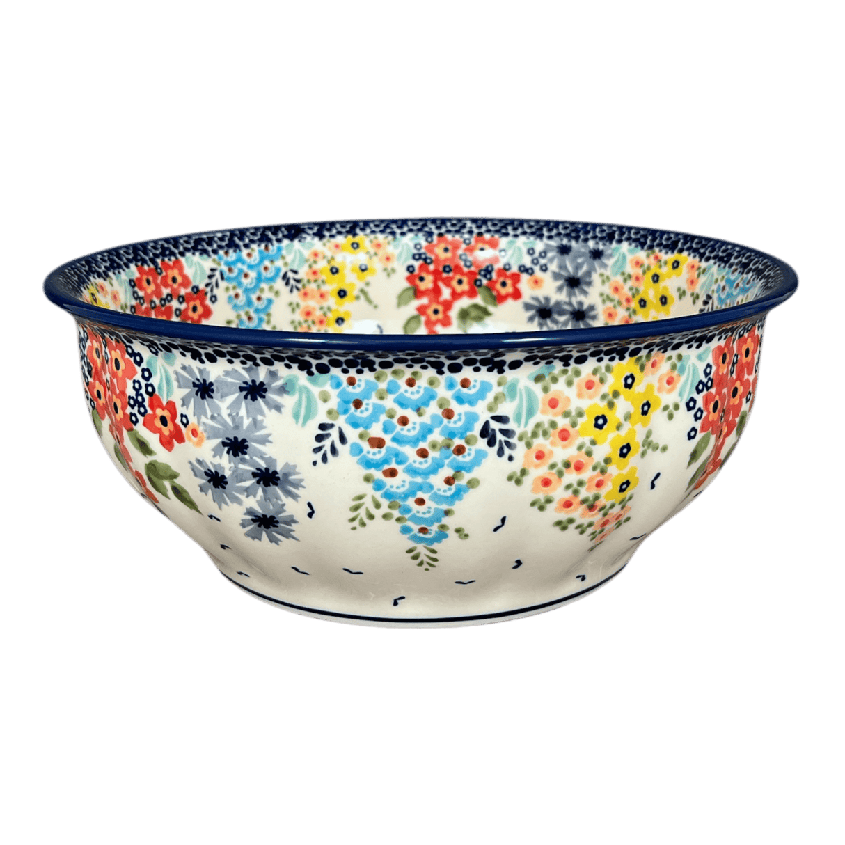 Bowl, Round, 11" in "Brilliant Garden" by Manufaktura | M087S-DPLW