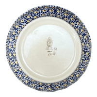 A picture of a Polish Pottery 11" Bowl (Kaleidoscope) | M087U-ASR as shown at PolishPotteryOutlet.com/products/11-bowl-kaleidoscope-m087u-asr