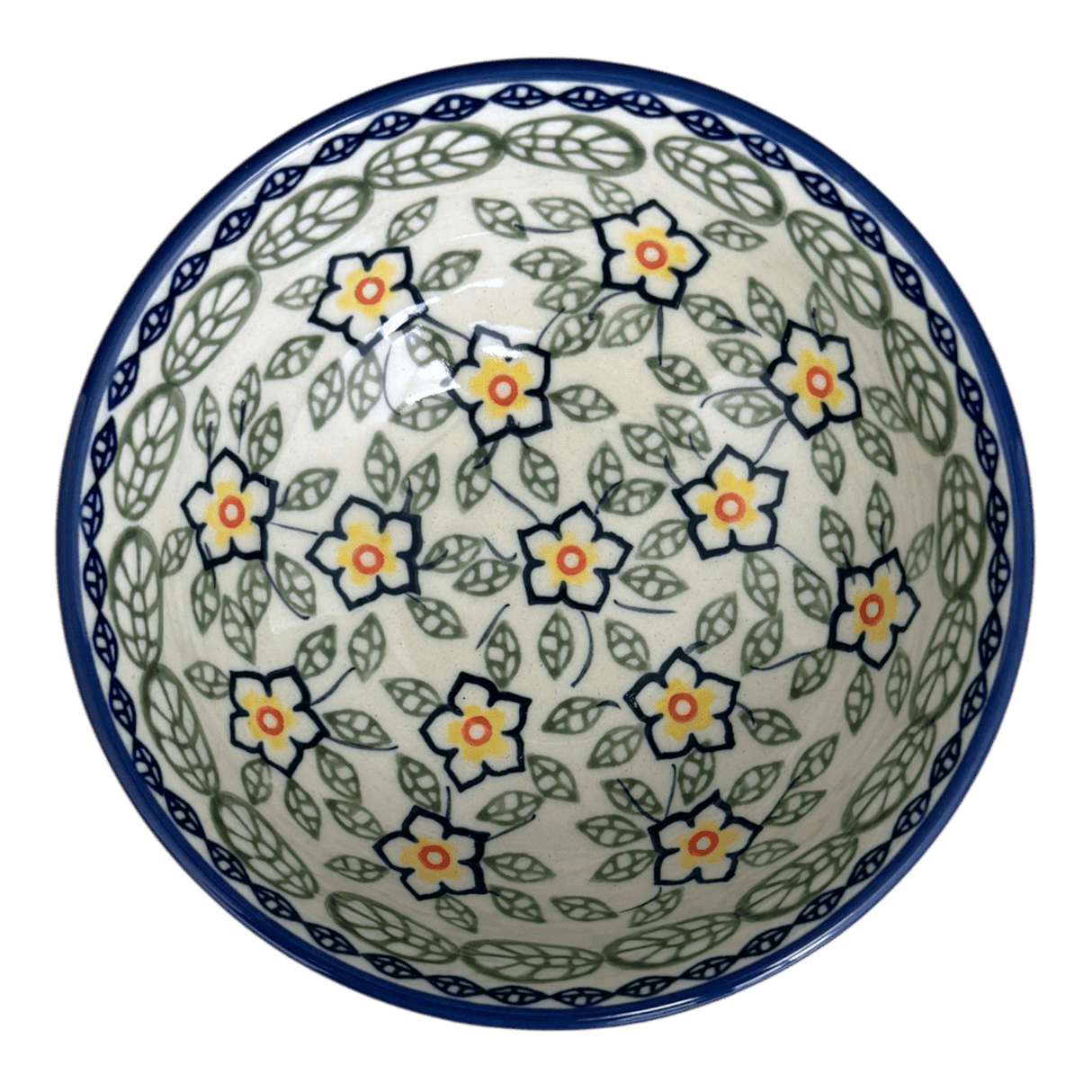 Bowl, Round, 6" in "Sunrise Jasmine" by Manufaktura | M089S-DP1