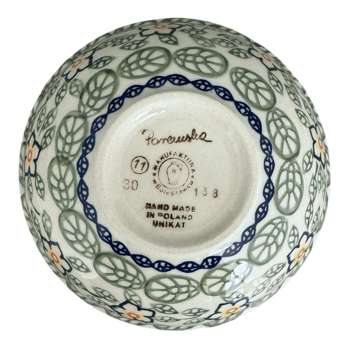 Bowl, Round, 6" in "Sunrise Jasmine" by Manufaktura | M089S-DP1