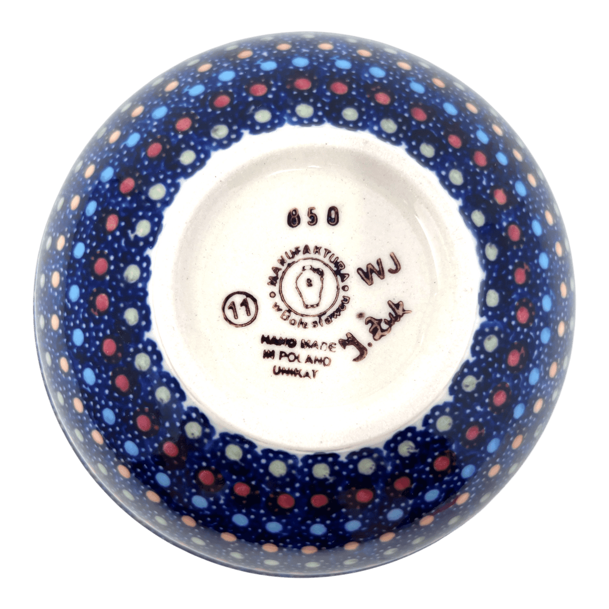 Bowl, Round, 6" in "Neon Lights" by Manufaktura | M089S-IZ20