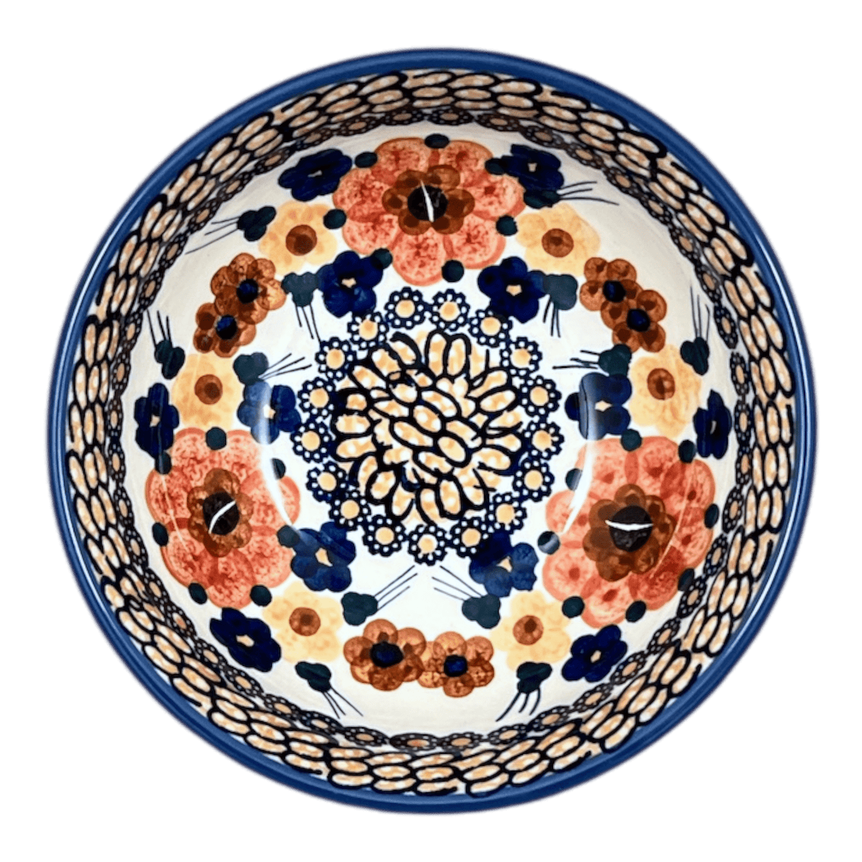 Bowl, Round, 6" in "Bouquet in a Basket" by Manufaktura | M089S-JZK