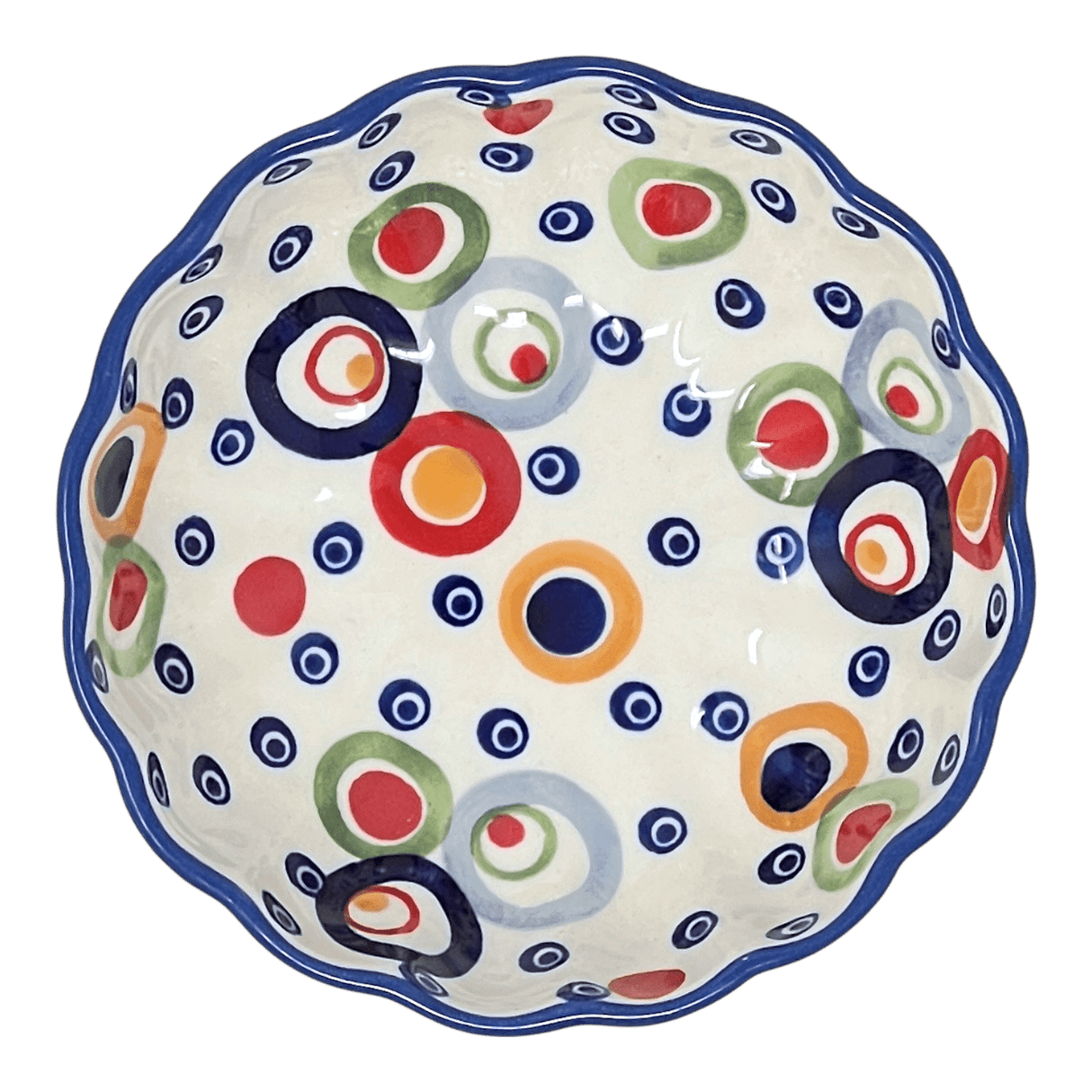 Bowl, Round, Blossom, 4.75" in "Bubble Machine" by Manufaktura | M094M-AS38