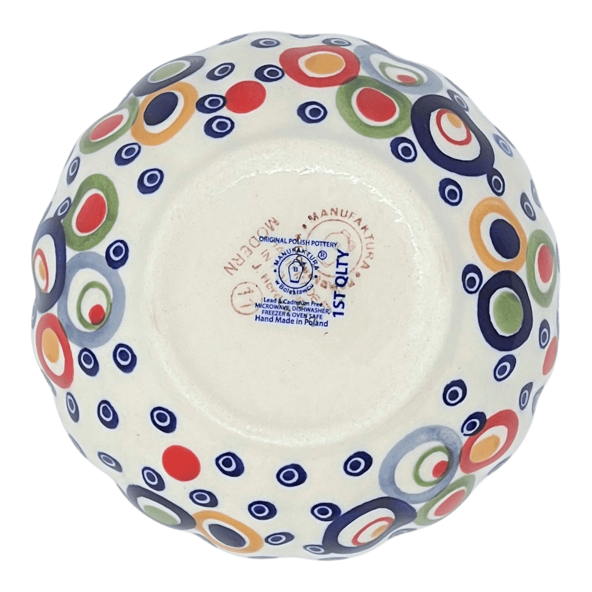 Bowl, Round, Blossom, 4.75" in "Bubble Machine" by Manufaktura | M094M-AS38