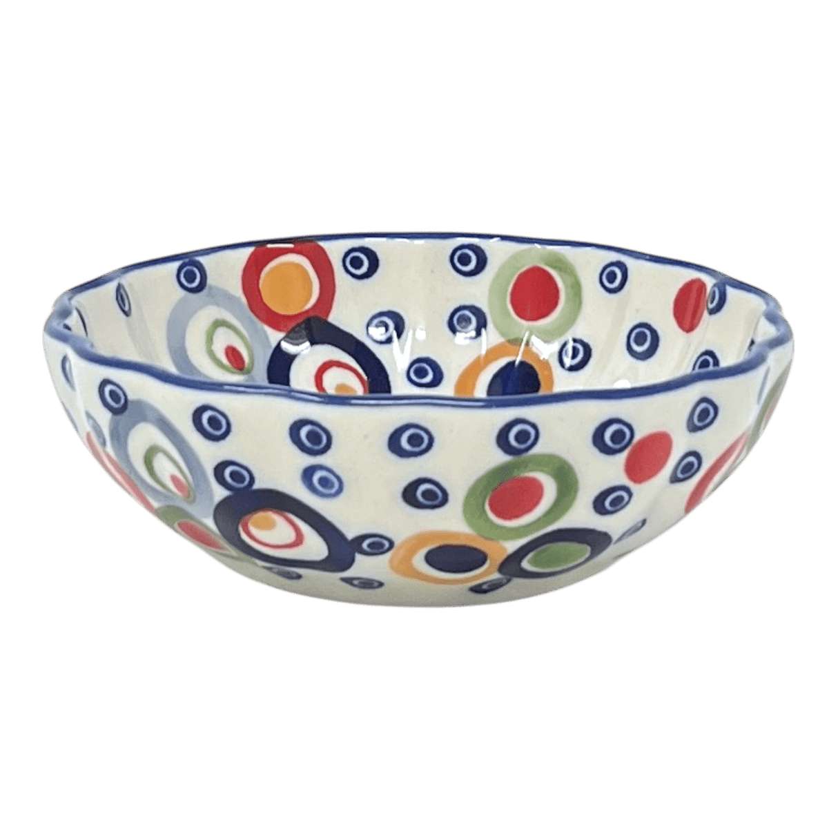 Bowl, Round, Blossom, 4.75" in "Bubble Machine" by Manufaktura | M094M-AS38