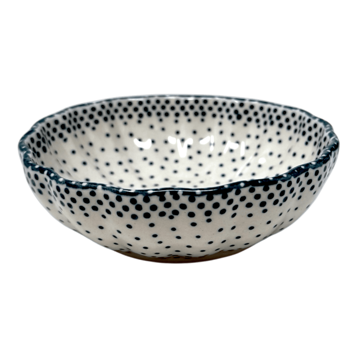 Bowl, Round, Blossom, 4.75" in "Misty Green" by Manufaktura | M094U-61Z
