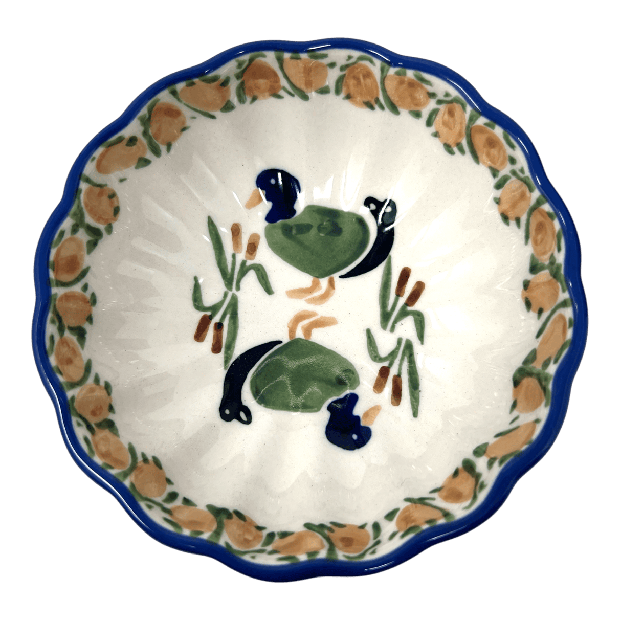Bowl, Round, Blossom, 4.75" in "Ducks in a Row" by Manufaktura | M094U-P323