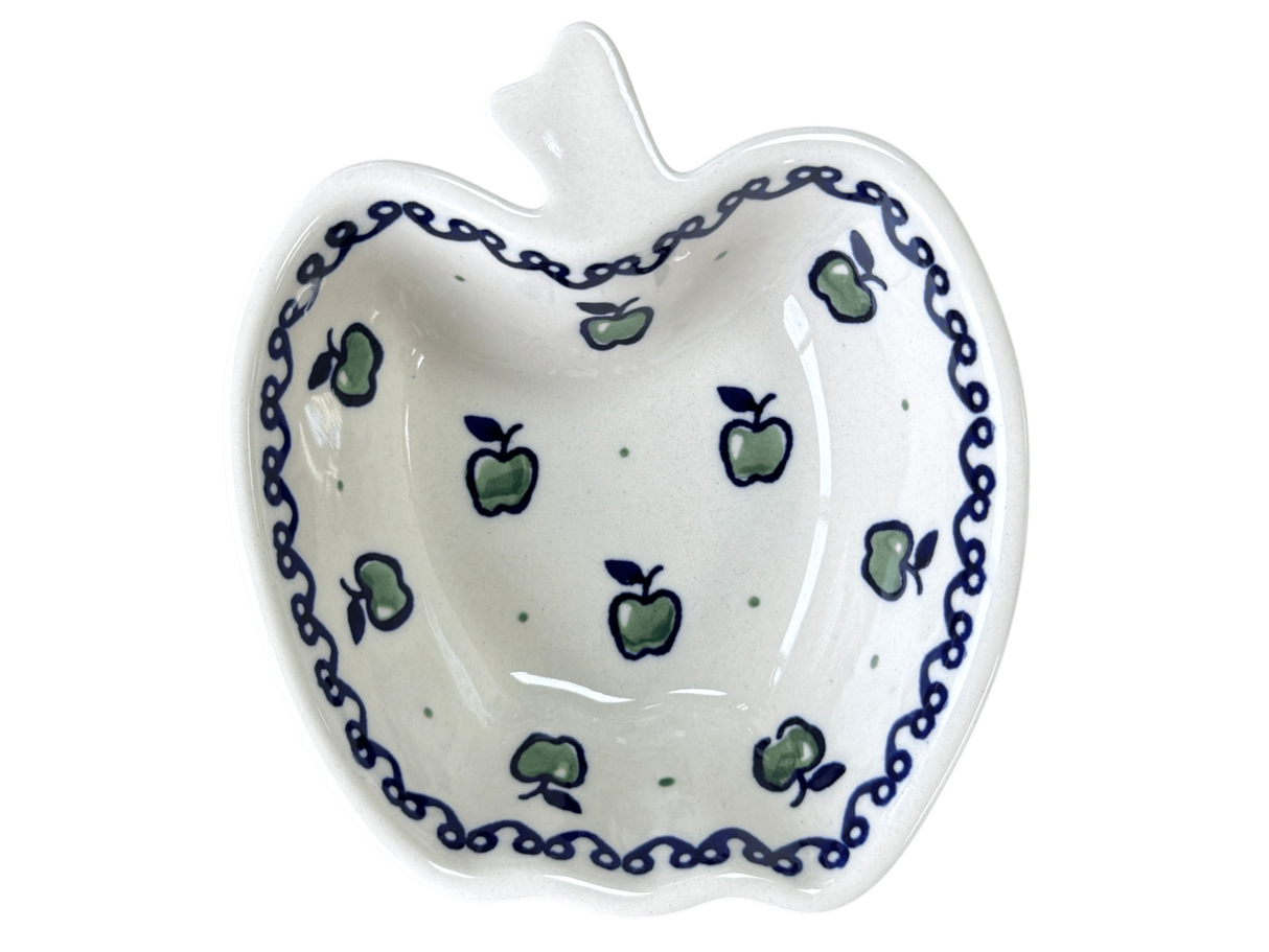 Bowl, Apple, 5.5" x 5" in "Green Apple" by Manufaktura | M099T-15