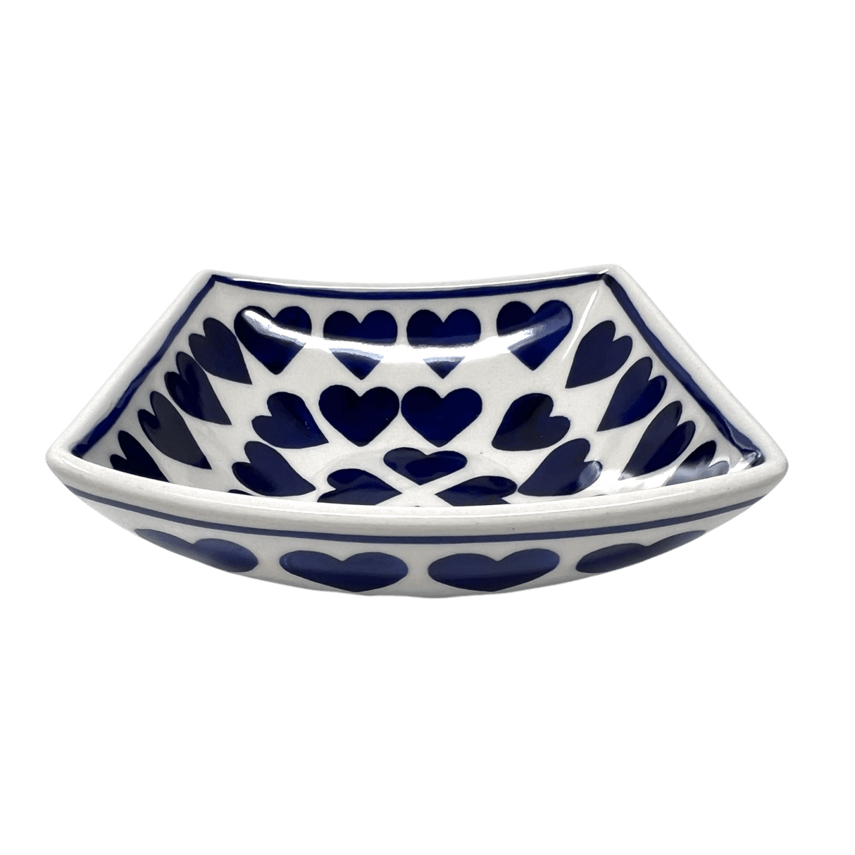 Bowl, Square, Nut, Small, 5.25" in "Whole Hearted" by Manufaktura | M105T-SEDU