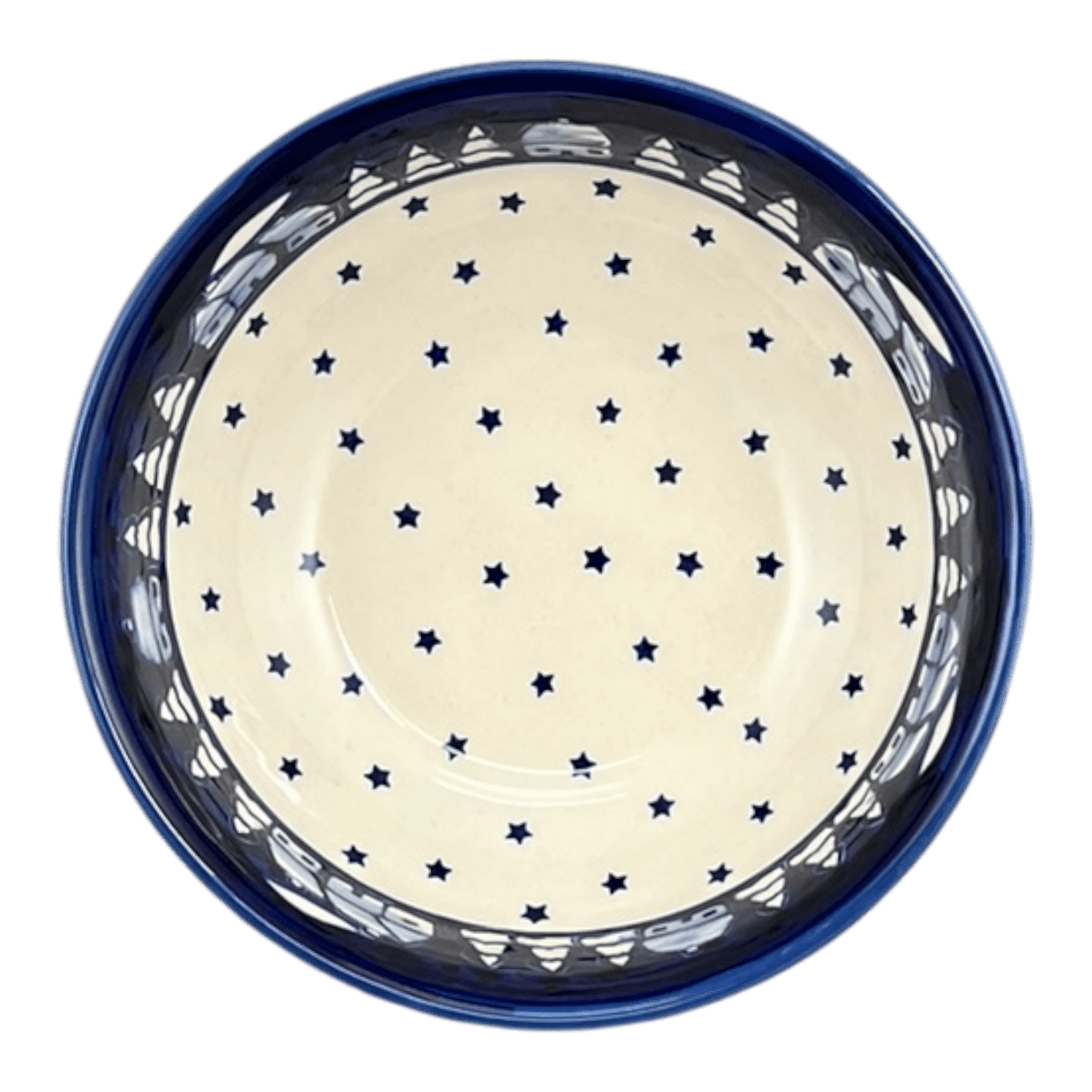 Bowl, Round, 8.5" in "Winter's Eve" by Manufaktura | M135S-IBZ