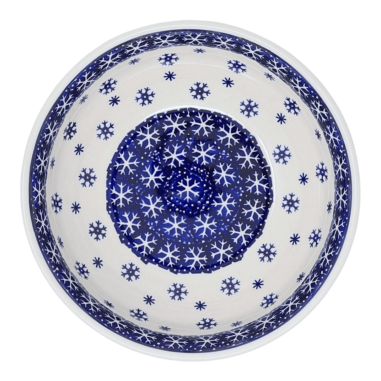 Bowl, Round, 8.5" in "Snow Drift" by Manufaktura | M135T-PZ