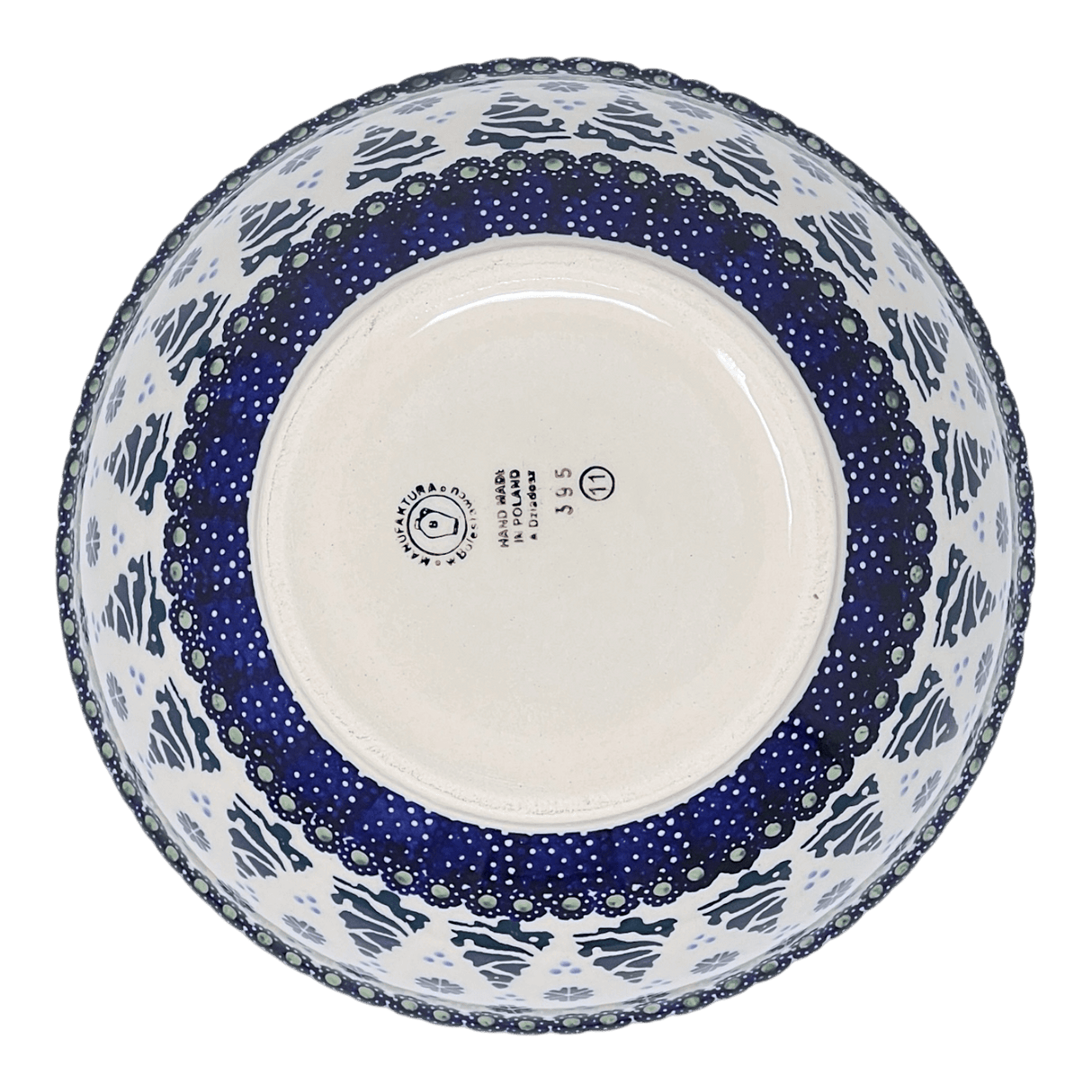 Bowl, Round, 8.5" in "Snowy Pines" by Manufaktura | M135T-U22