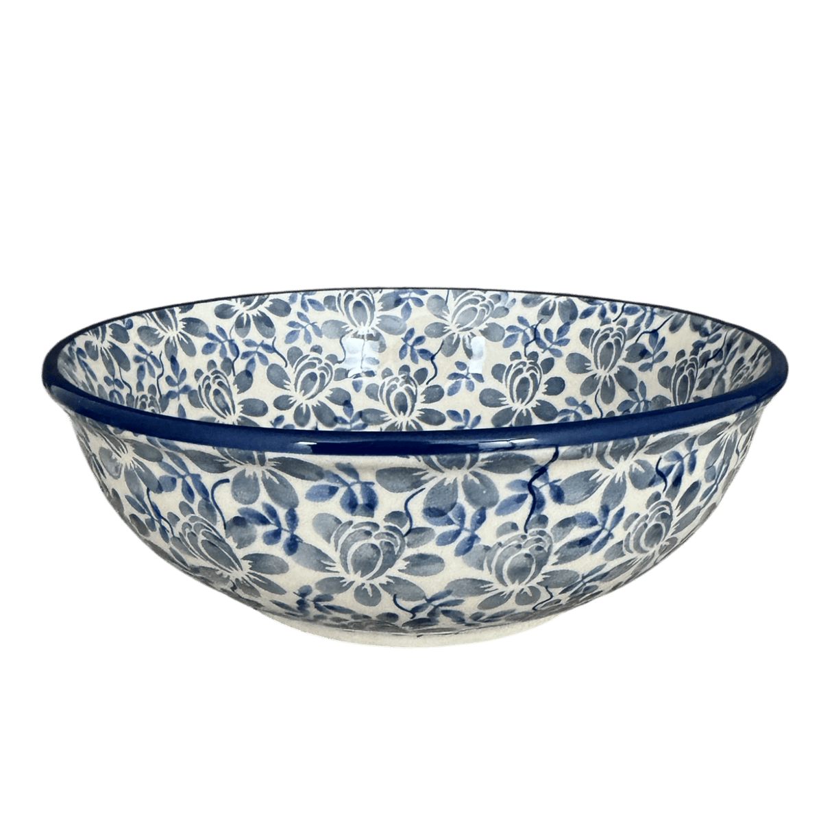 Bowl, Round, 8.5" in "English Blue" by Manufaktura | M135U-AS53