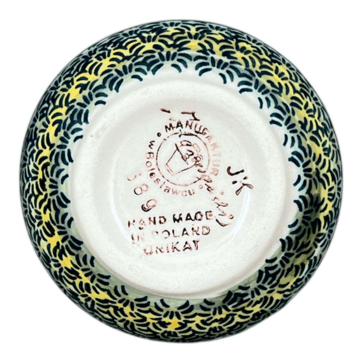 Bowl, Round, Shallow, 3" in "Butterflies in Flight" by Manufaktura | M150S-WKM