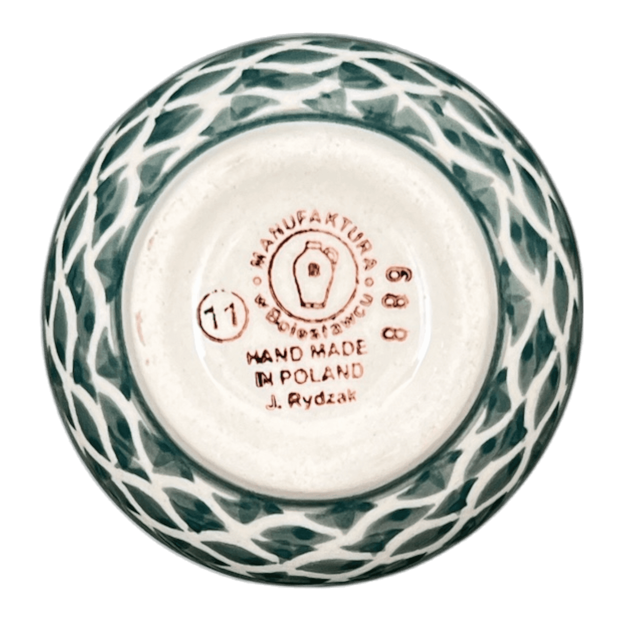 Bowl, Round, Shallow, 3" in "Woven Pansies" by Manufaktura | M150T-RV