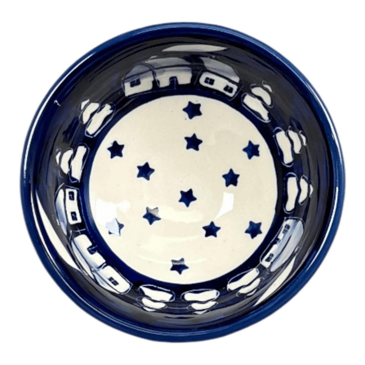 Bowl, Round, Dipping, 4.25" in "Winter's Eve" by Manufaktura | M153S-IBZ