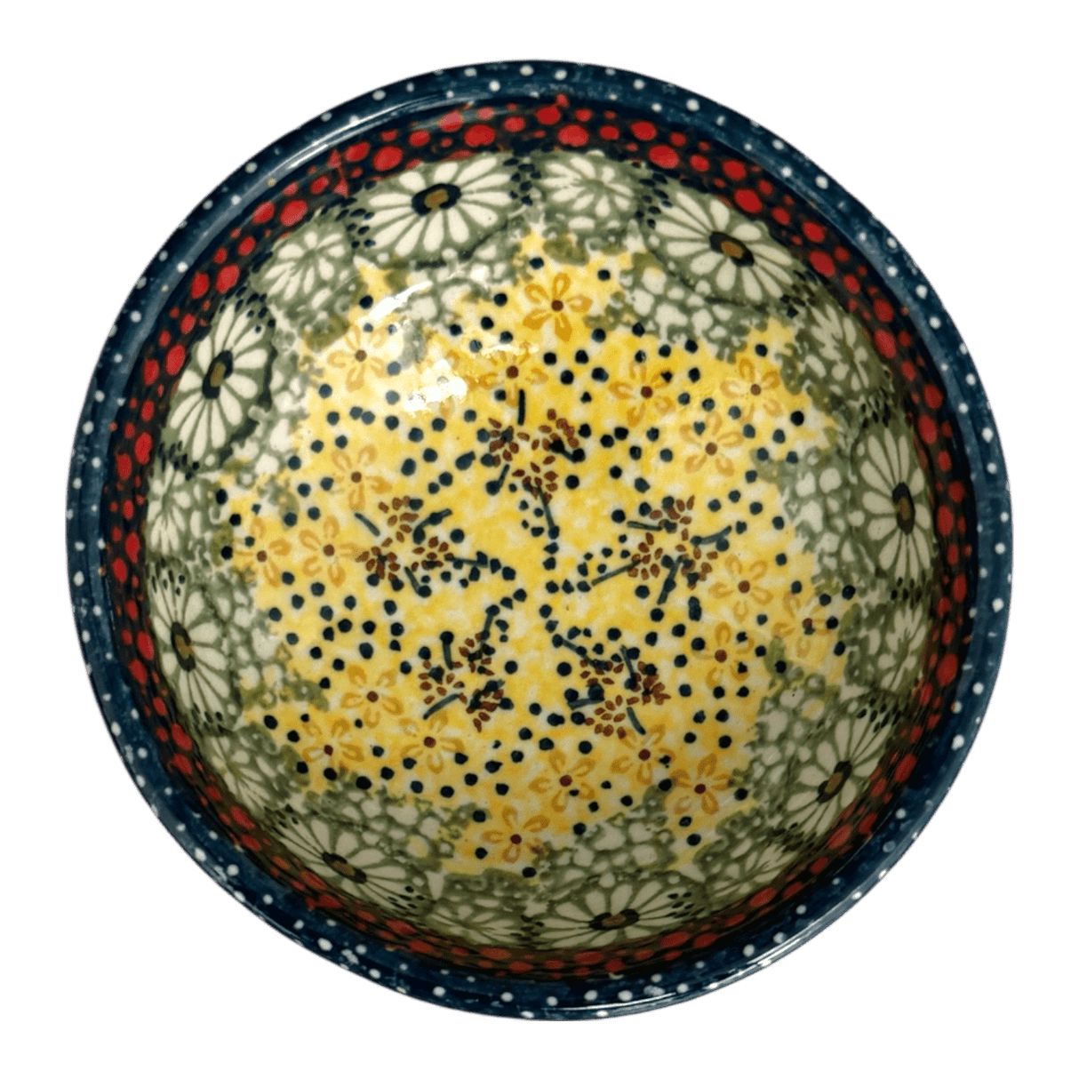 Bowl, Round, Dipping, 4.25" in "Sunshine Grotto" by Manufaktura | M153S-WK52