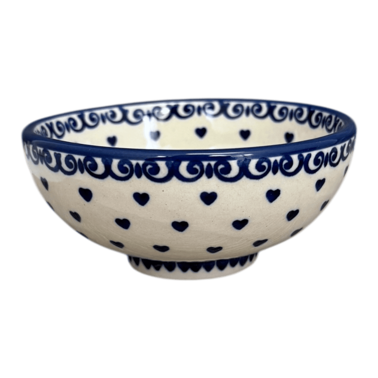Bowl, Round, Dipping, 4.25" in "Heartfelt Blue" by Manufaktura | M153T-PS02