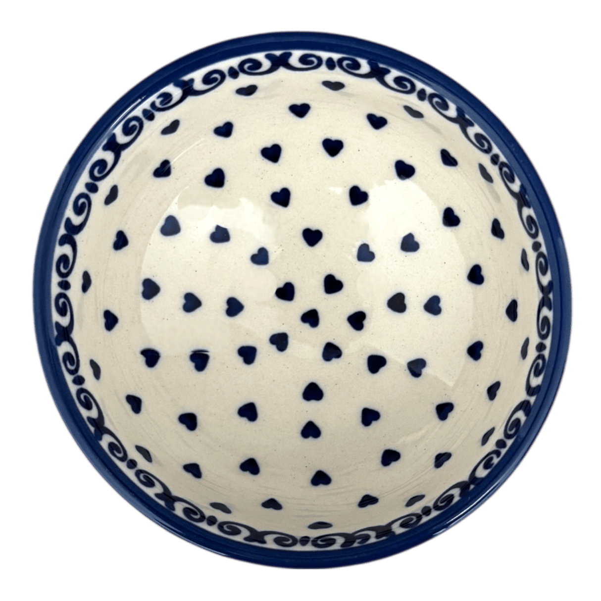 Bowl, Round, Dipping, 4.25" in "Heartfelt Blue" by Manufaktura | M153T-PS02