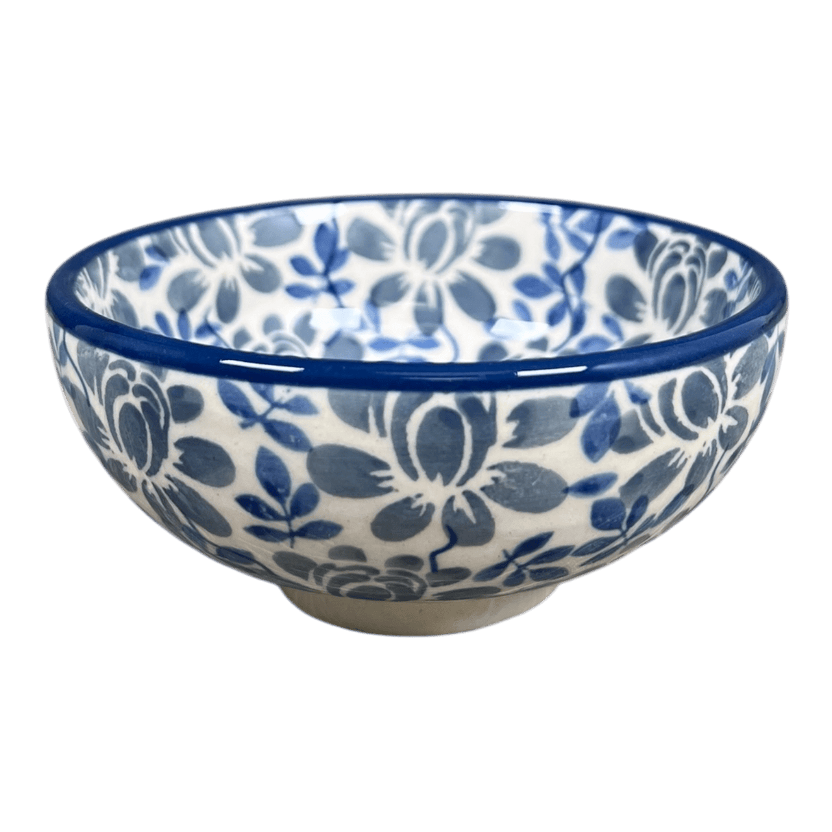 Bowl, Round, Dipping, 4.25" in "English Blue" by Manufaktura | M153U-AS53