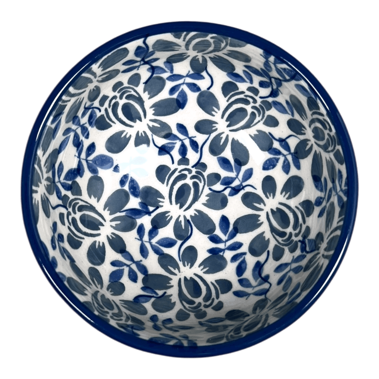 Bowl, Round, Dipping, 4.25" in "English Blue" by Manufaktura | M153U-AS53
