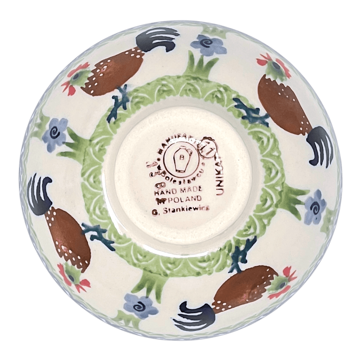 Bowl, Round, Dipping, 4.25" in "Chicken Dance" by Manufaktura | M153U-P320