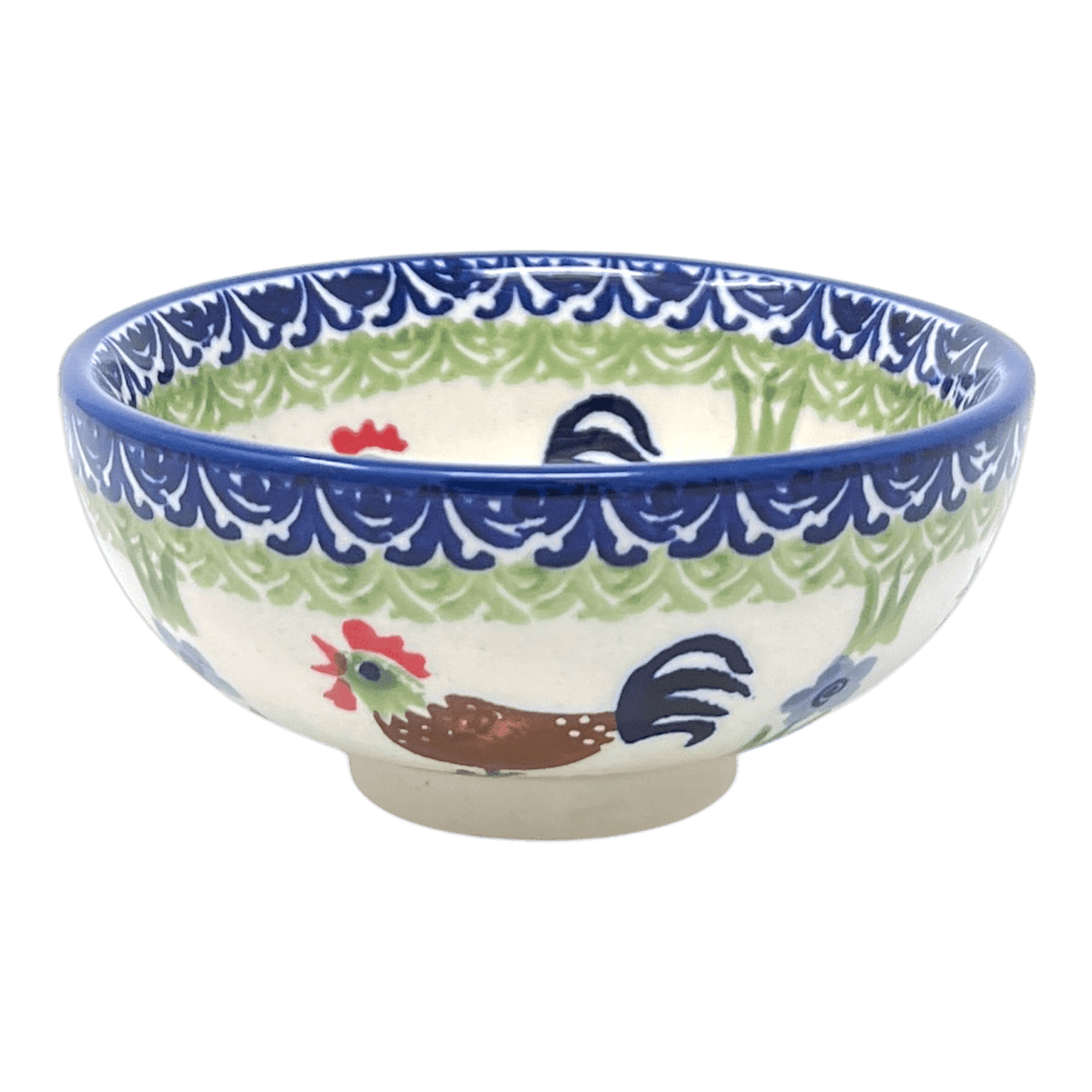 Bowl, Round, Dipping, 4.25" in "Chicken Dance" by Manufaktura | M153U-P320