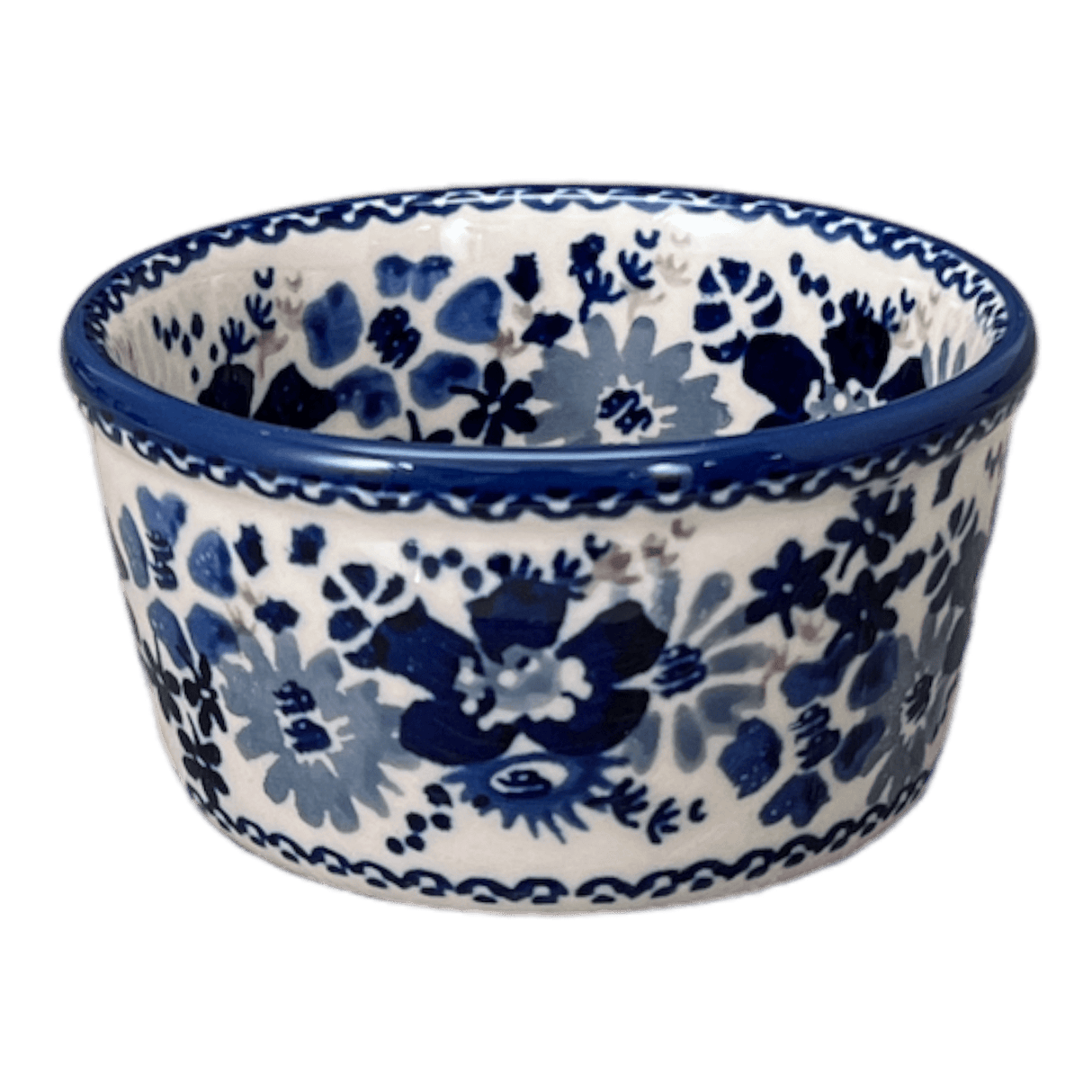 Ramekin, 7 oz in "Blue Life" by Manufaktura | M178S-EO39