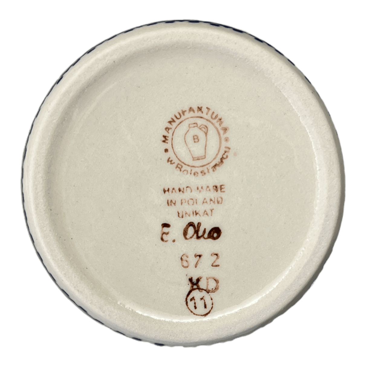 Ramekin, 7 oz in "Blue Life" by Manufaktura | M178S-EO39