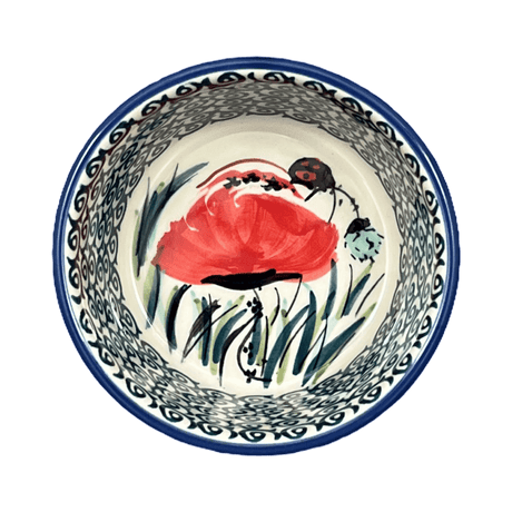 Ramekin, 7 oz in "Poppy Paradise" by Manufaktura | M178S-PD01