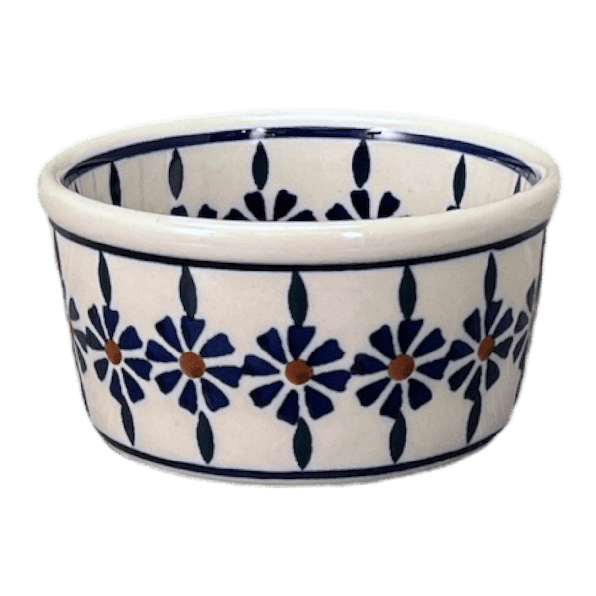 Ramekin, 7 oz in "Floral Peacock" by Manufaktura | M178T-54KK