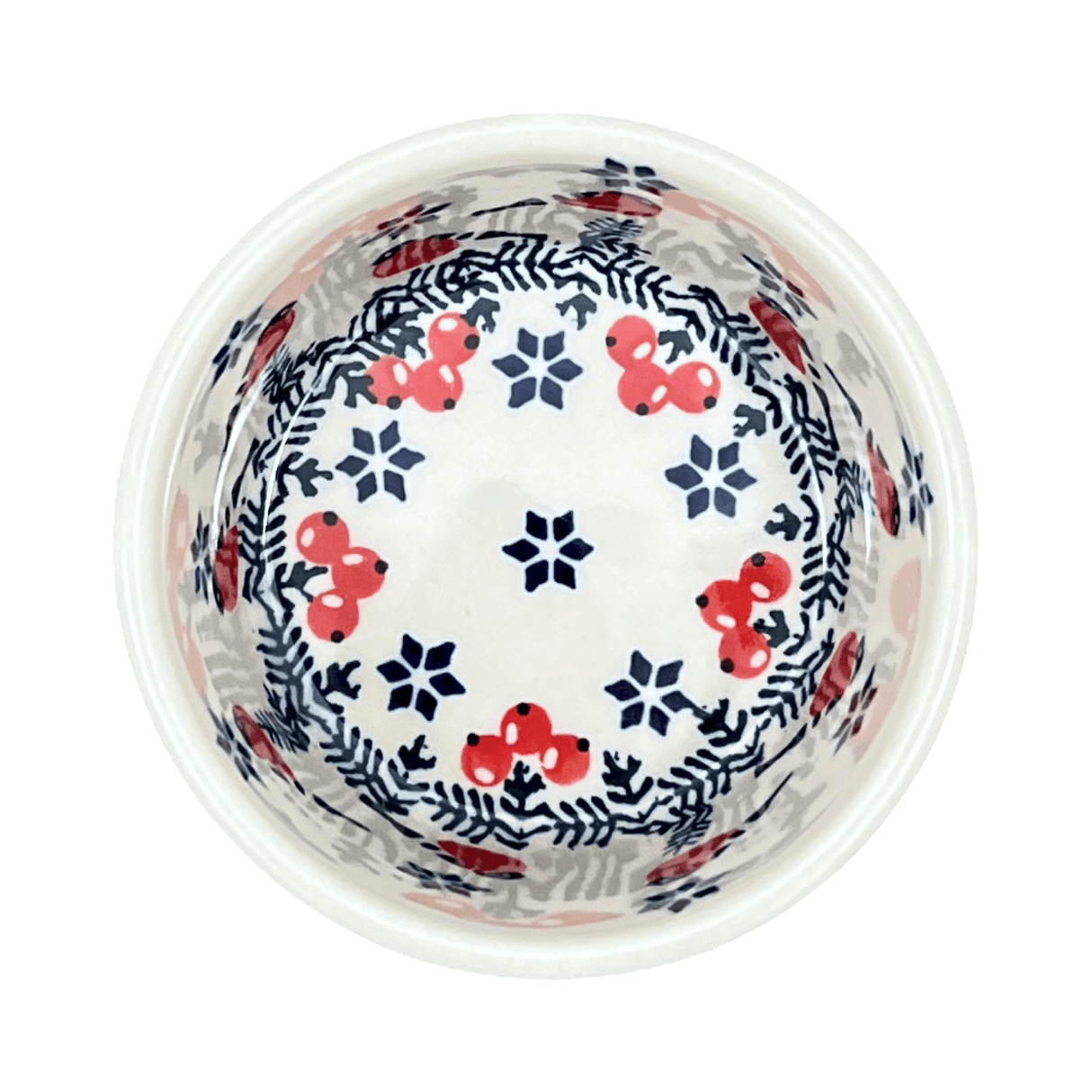 Ramekin, 7 oz in "Red Bird" by Manufaktura | M178T-GILE