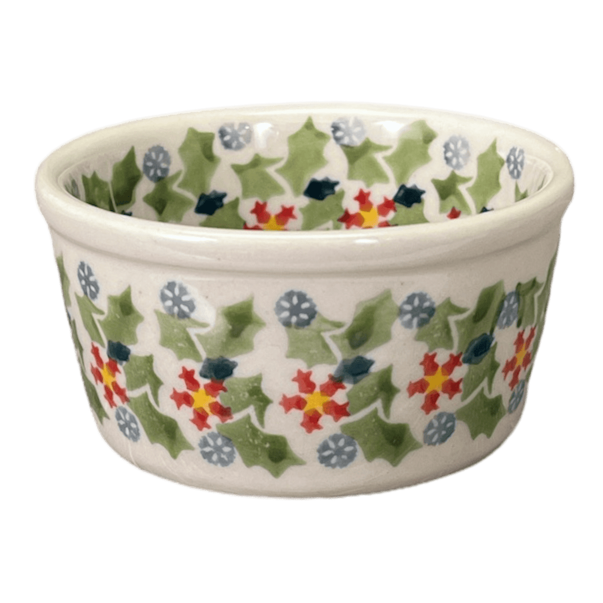 Ramekin, 7 oz in "Holly In Bloom" by Manufaktura | M178T-IN13