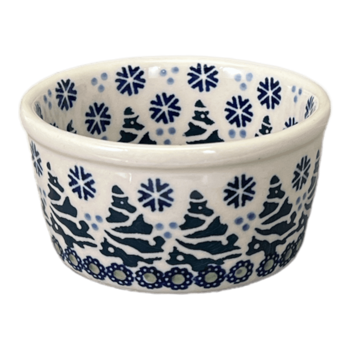 Ramekin, 7 oz in "Snowy Pines" by Manufaktura | M178T-U22