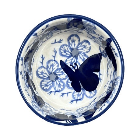 Ramekin, 7 oz in "Blue Butterfly" by Manufaktura | M178U-AS58