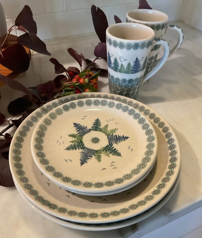 Mug, John's Mug, 12 oz in "Pine Forest" by Manufaktura | K083S-PS29