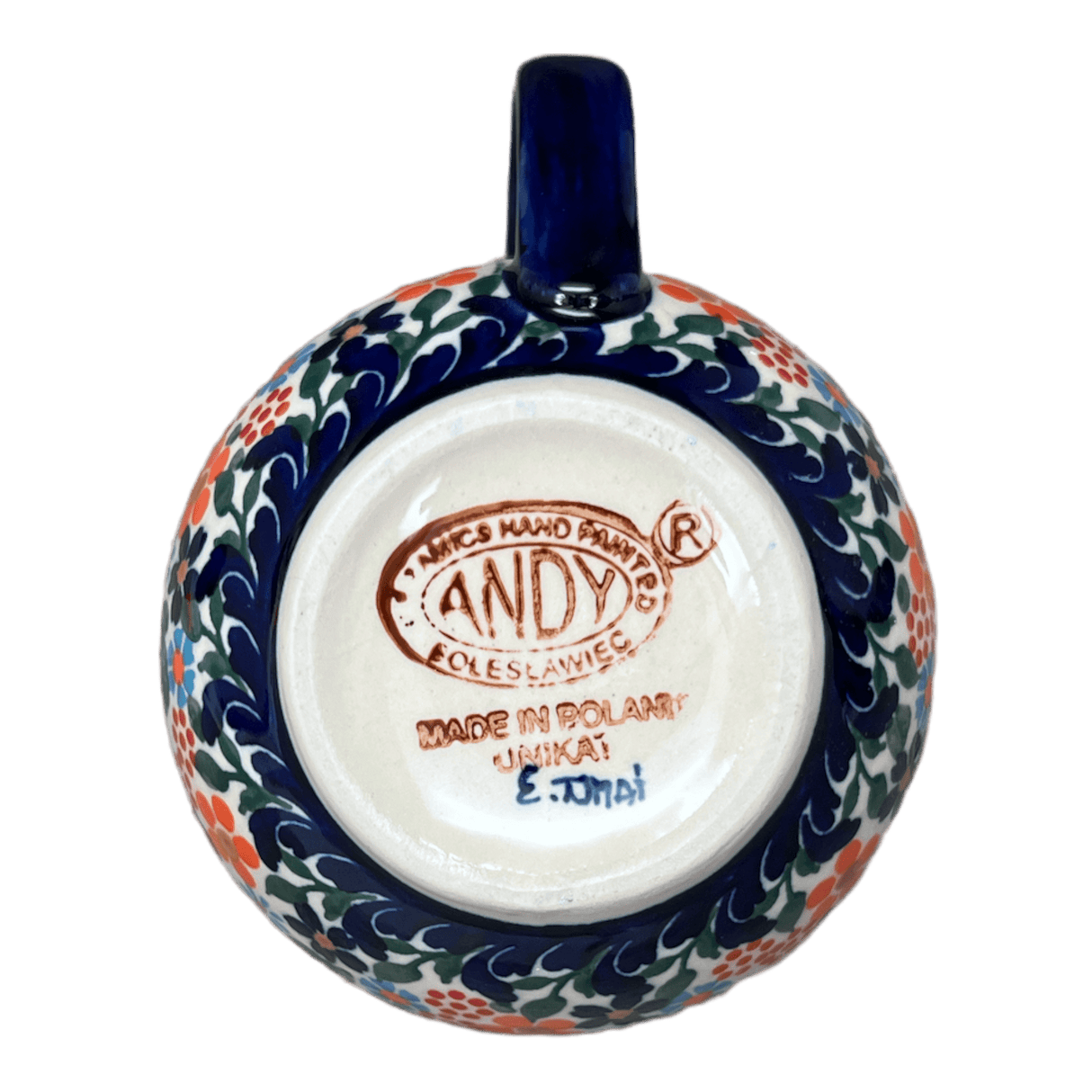 Mug, Belly Mug, 16 oz Large in "Fall Wildflowers" by Andy | NDA10-23