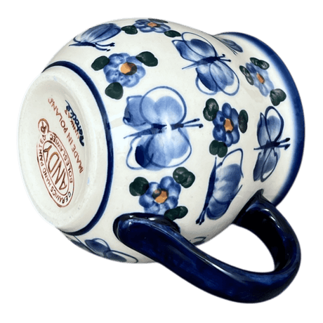 Mug, Belly Mug, 16 oz Large in "Butterfly Fantasy" by Andy | NDA10-A13