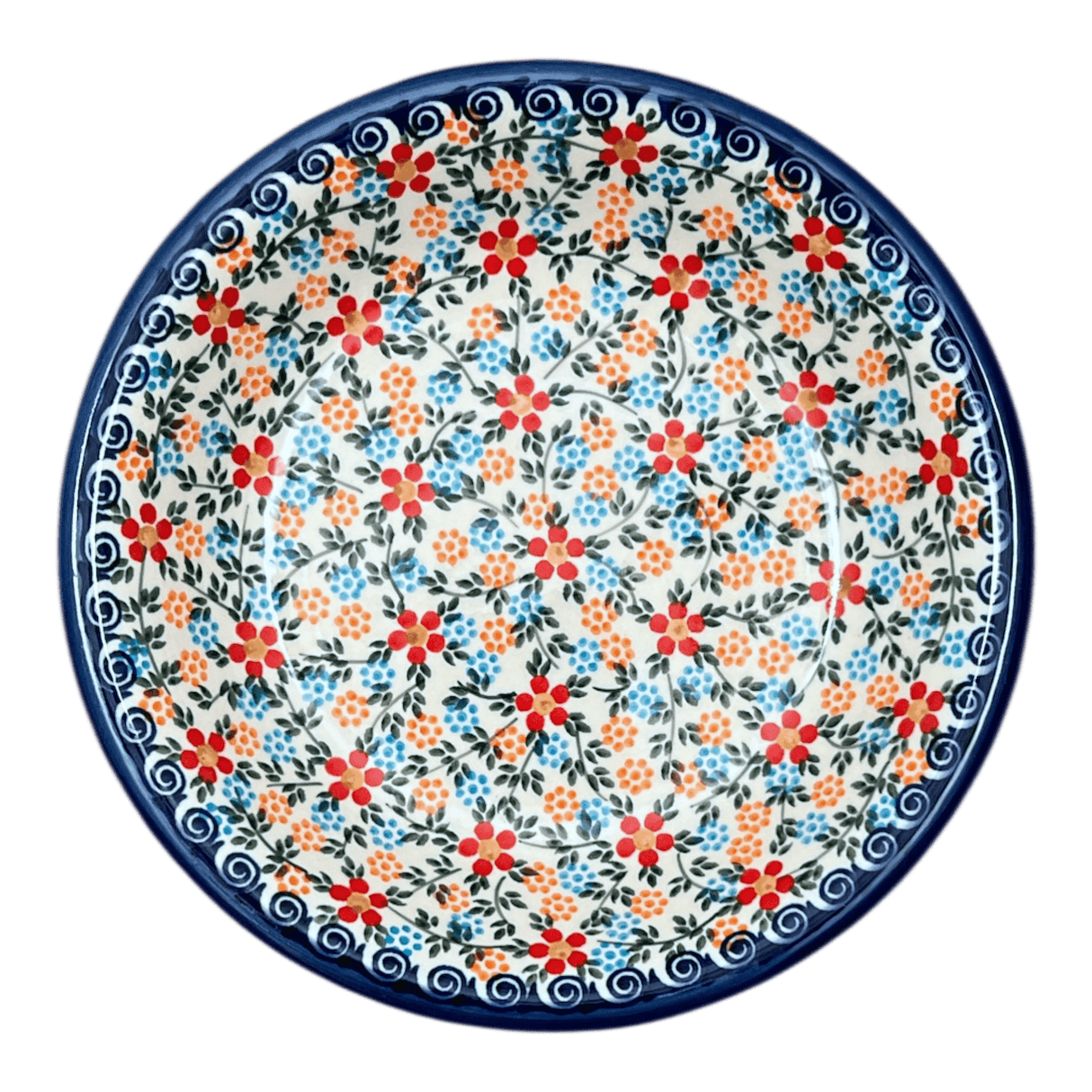 Bowl, Round, Pasta, 9" in "Meadow in Bloom" by Andy | NDA112-A54