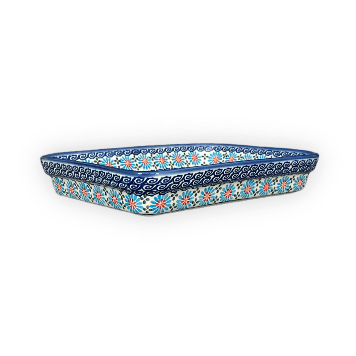 Baker, Rectangular, 8" x 10" in "Daisy Waves" by Andy | NDA125-3