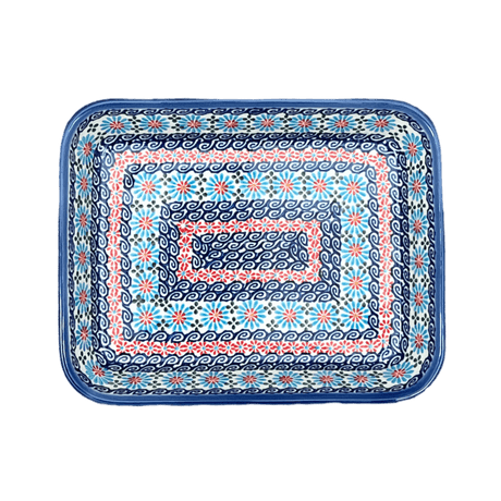 Baker, Rectangular, 8" x 10" in "Daisy Waves" by Andy | NDA125-3