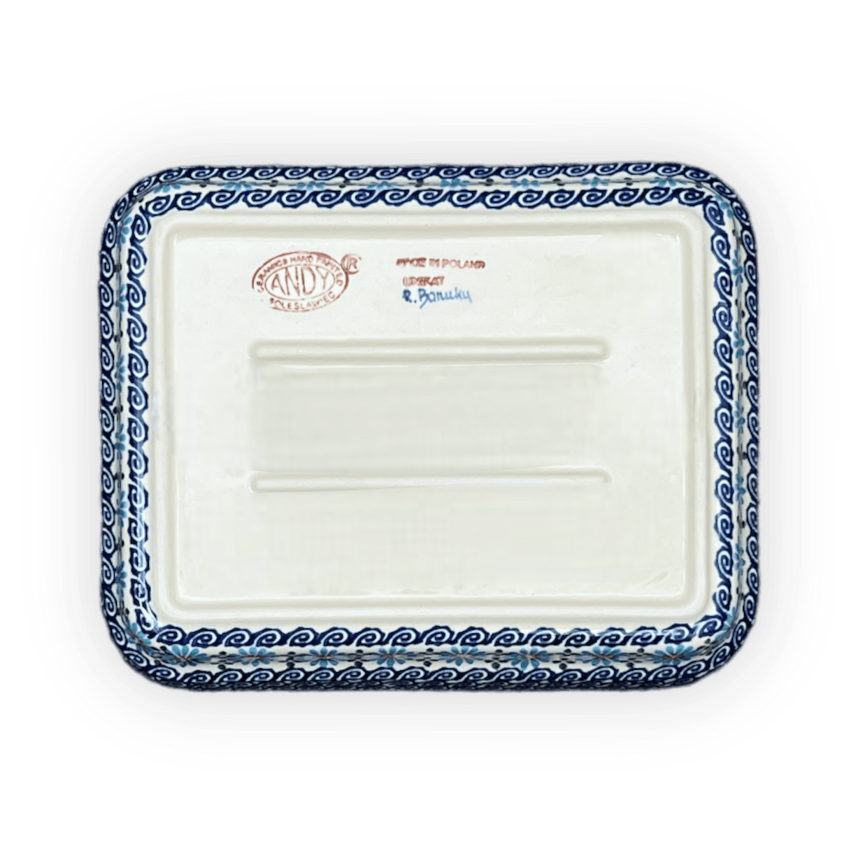 Baker, Rectangular, 8" x 10" in "Daisy Waves" by Andy | NDA125-3