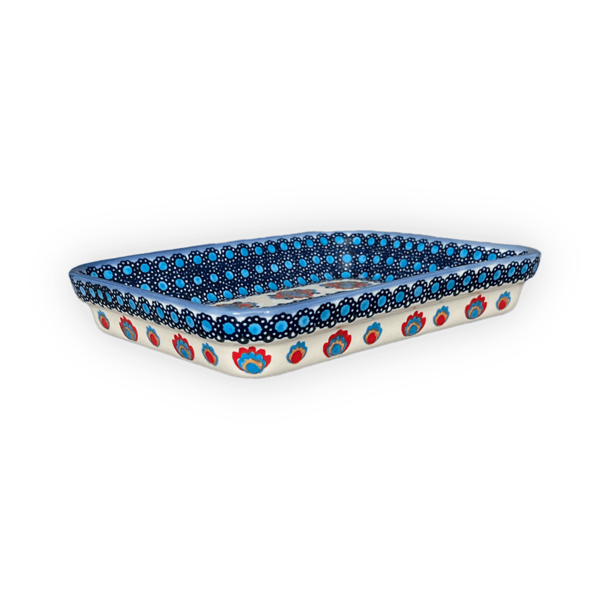 Baker, Rectangular, 8" x 10" in "Polish Bouquet" by Andy | NDA125-82