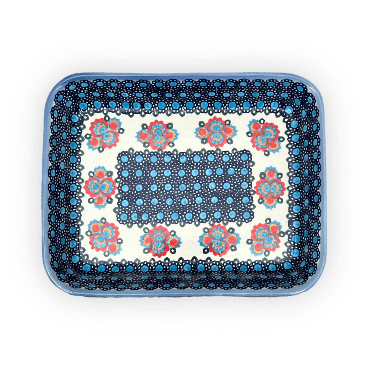 Baker, Rectangular, 8" x 10" in "Polish Bouquet" by Andy | NDA125-82